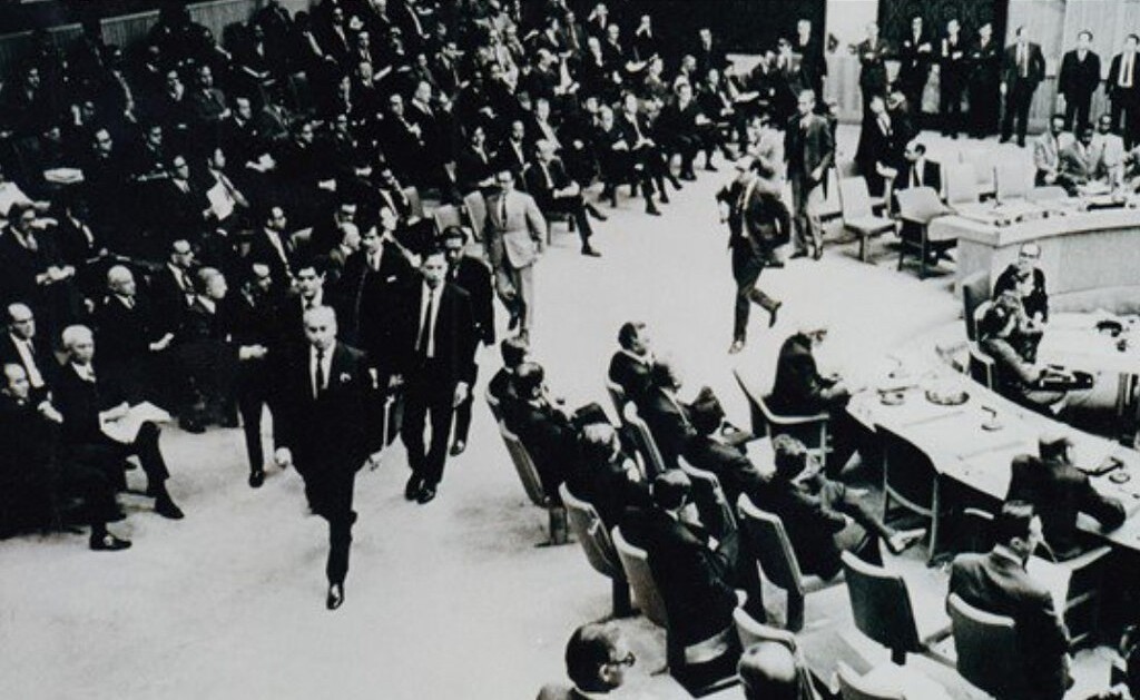 Bhuttu Leaves the UN Security Council on December 15, 1971
